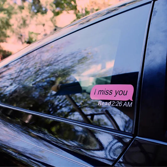 SADBOYZ I MISS YOU Car Decal