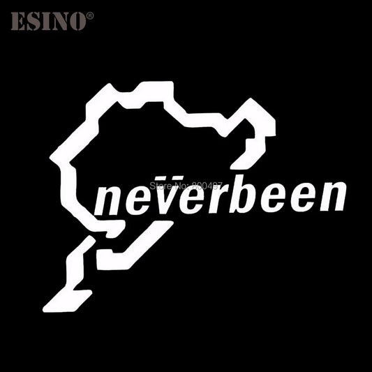 NEVERBEEN Nurburgring Car Sticker