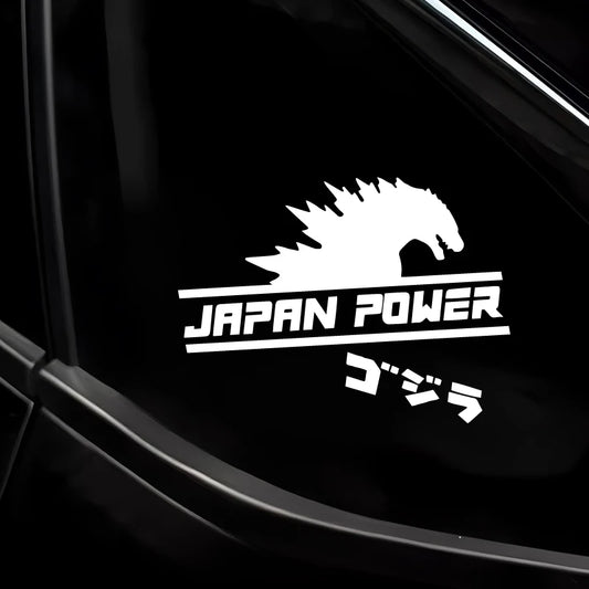 Godzilla Japan Power Sticker