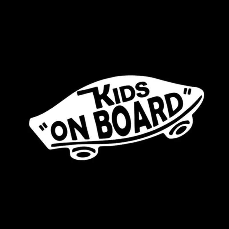 Kids On Board Car Sticker