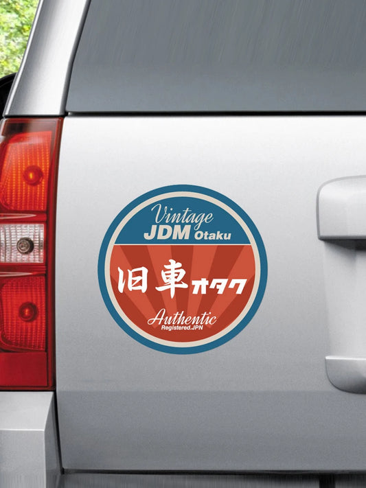 Vintage JDM Otaku Car Sticker