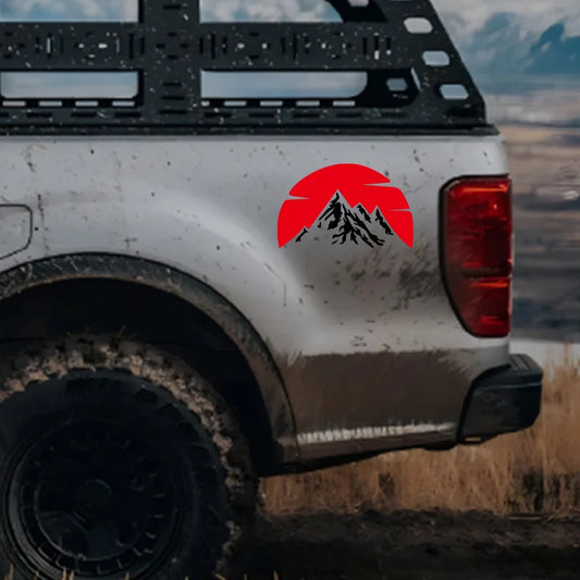 JDM Fuji Sunset Sticker
