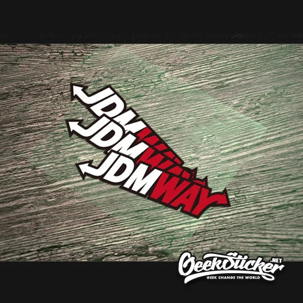 JDM WAY Car Stickers
