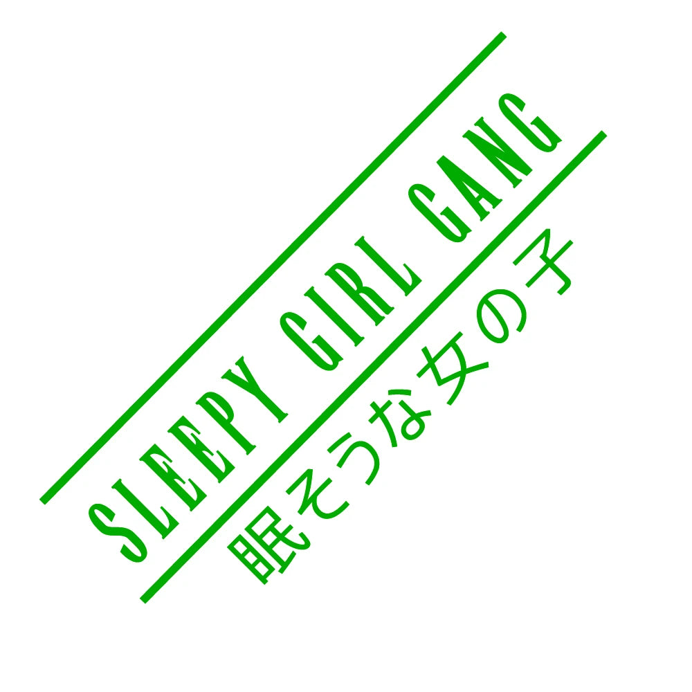 JDM Sleeper Girl Gang Sticker