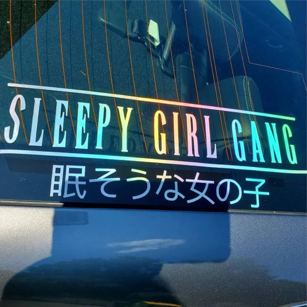 JDM Sleeper Girl Gang Sticker