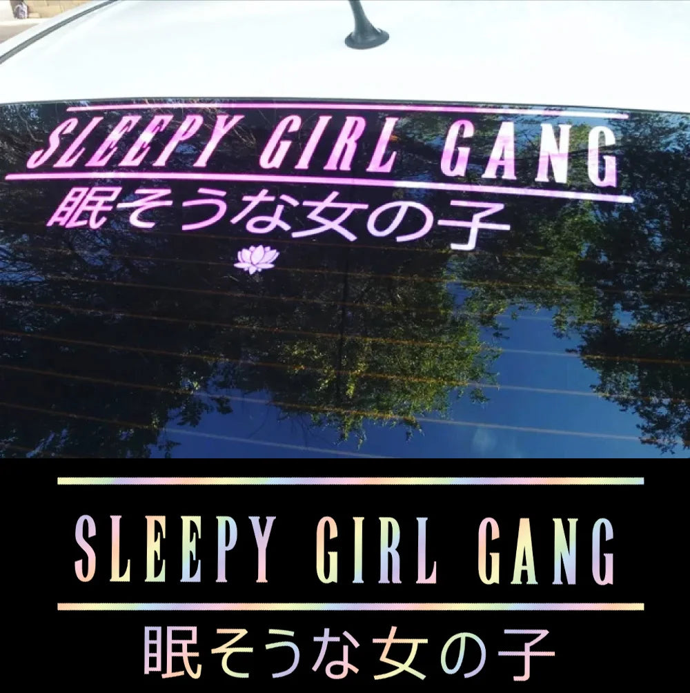 JDM Sleeper Girl Gang Sticker