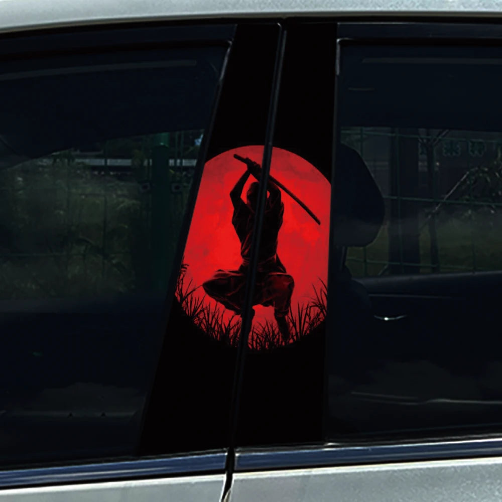 JDM Samurai Car B Pillar Sticker
