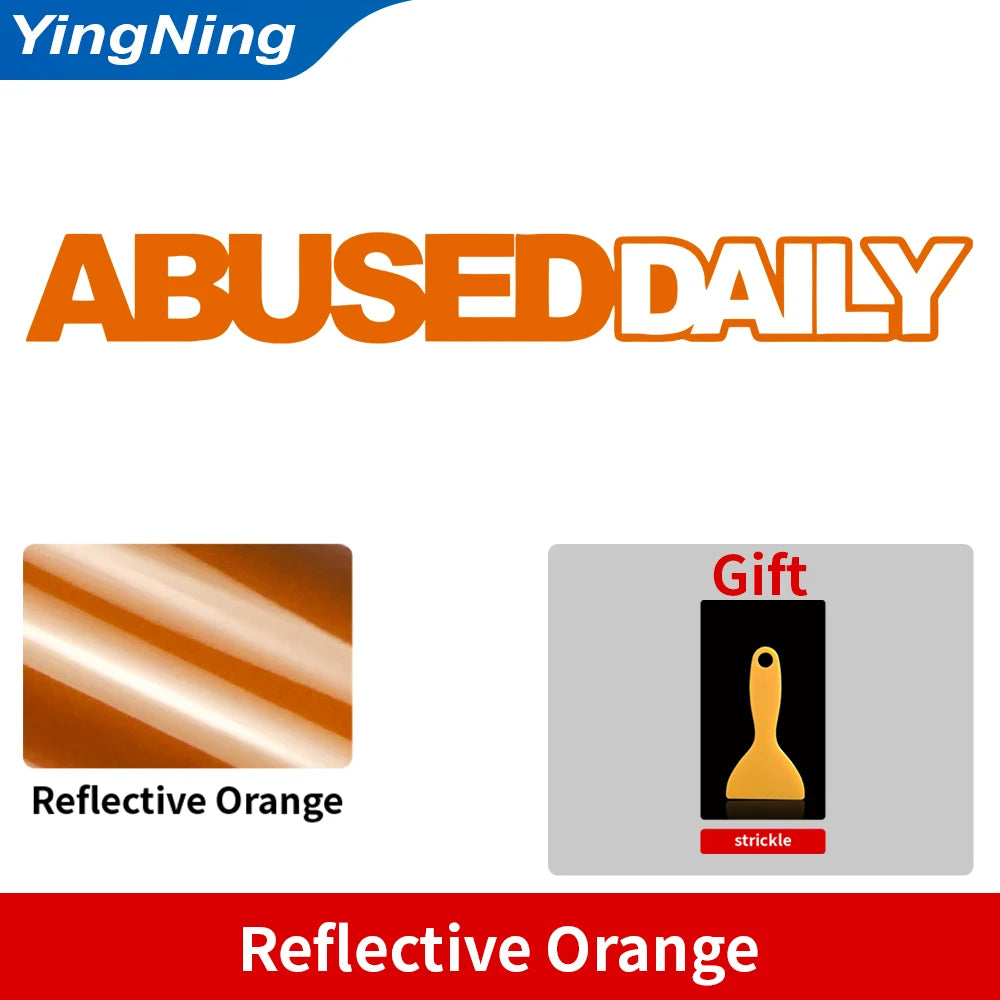 ABUSED DAILY - JDM Car Windshield Sticker
