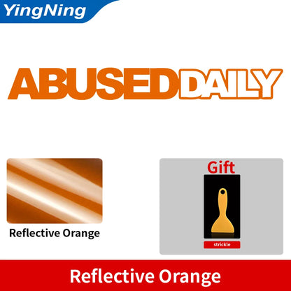 ABUSED DAILY - JDM Car Windshield Sticker