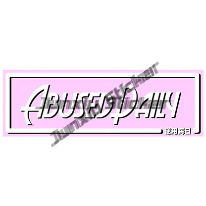 JDM Slap Funny Refit Car Stickers