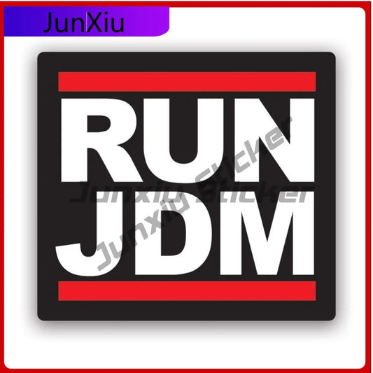 RUN JDM Sticker