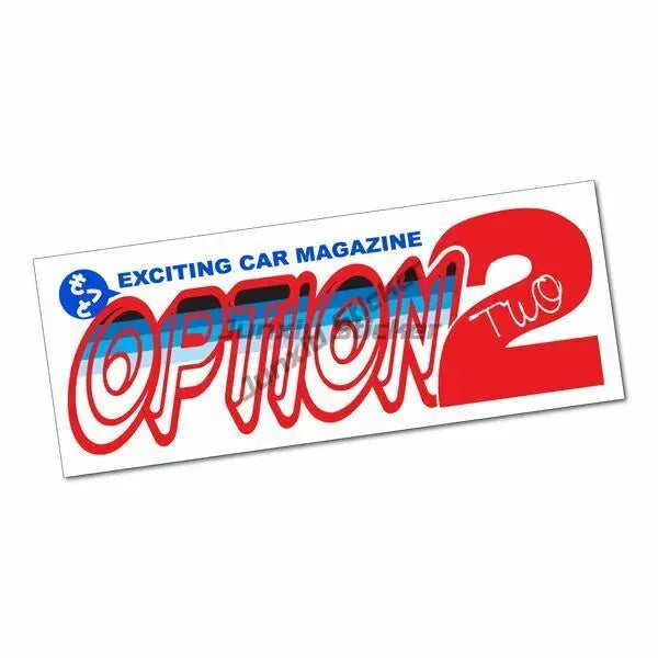 OPTION 2 JDM Car Sticker / Decal