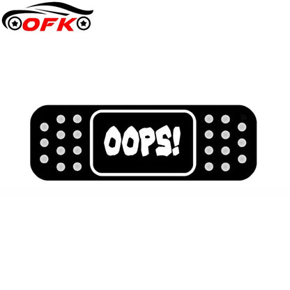 OOPS! BAND AID JDM Sticker