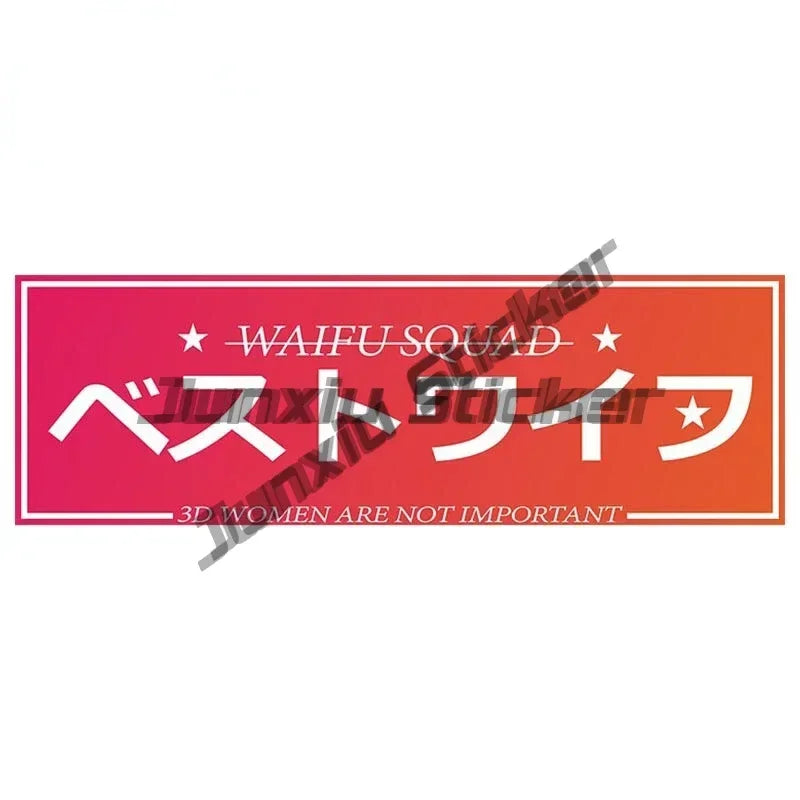 JDM Slap Funny Refit Car Stickers