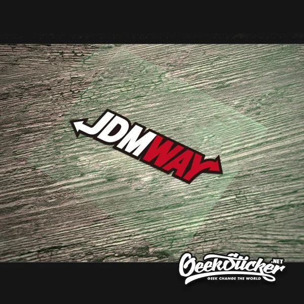 JDM WAY Car Stickers