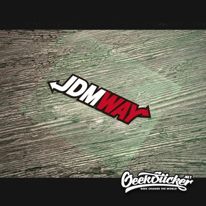 JDM WAY Car Stickers