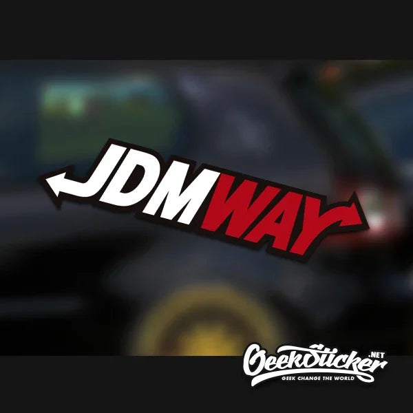 JDM WAY Car Stickers