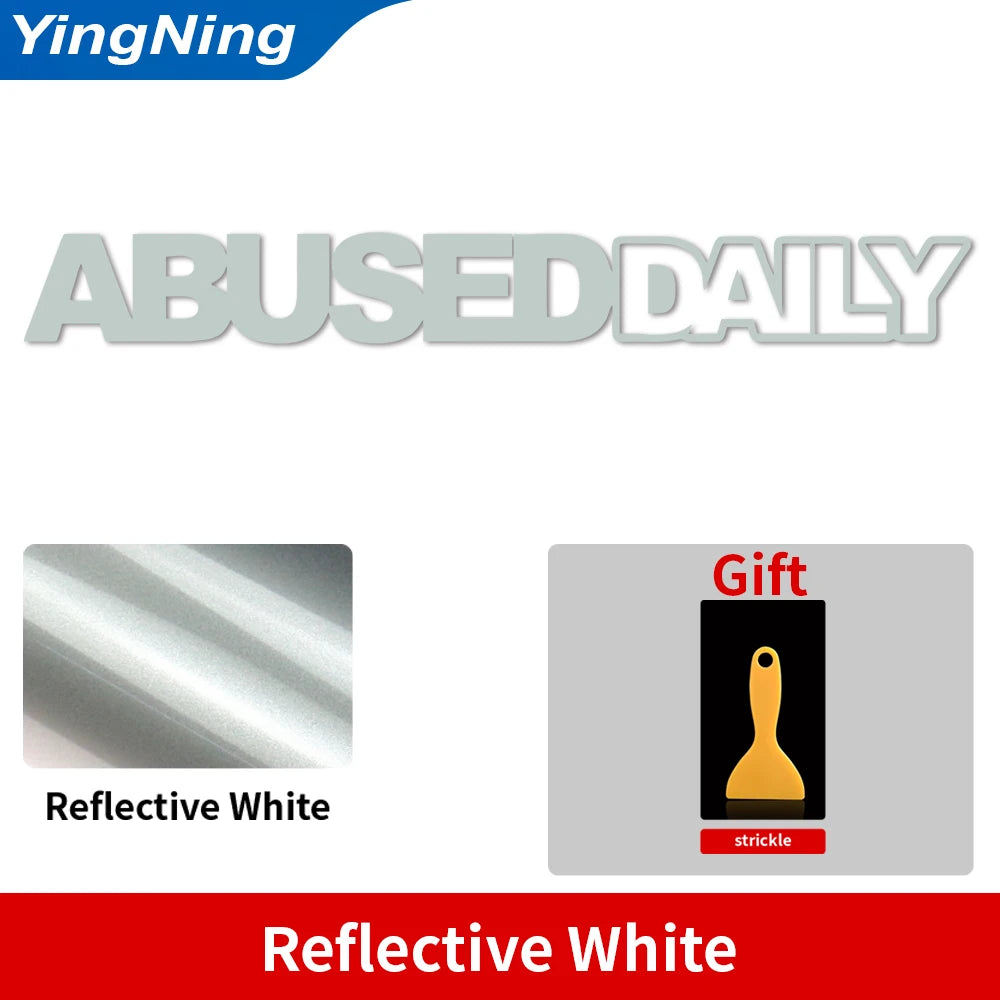 ABUSED DAILY - JDM Car Windshield Sticker