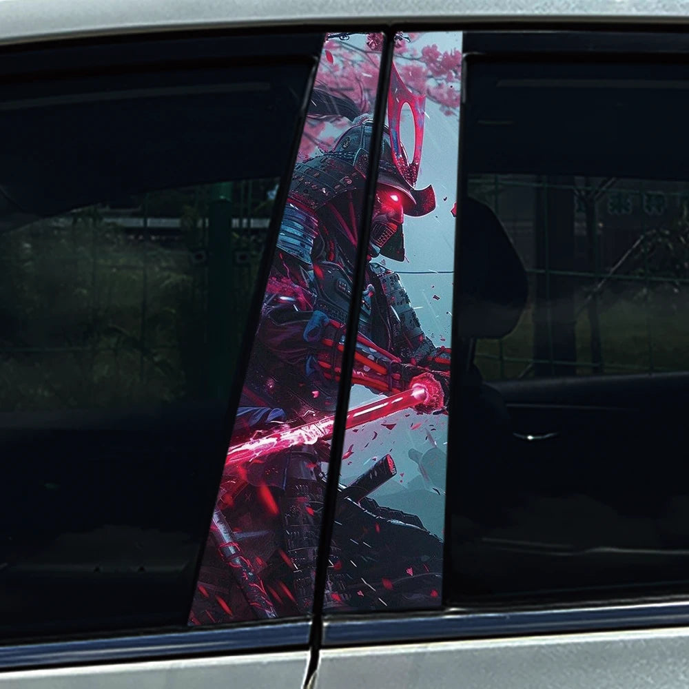 JDM Samurai Car B Pillar Sticker