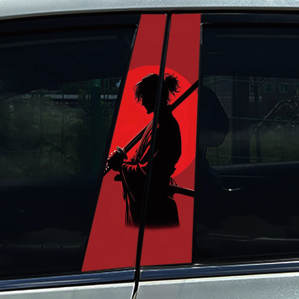 JDM Samurai Car B Pillar Sticker
