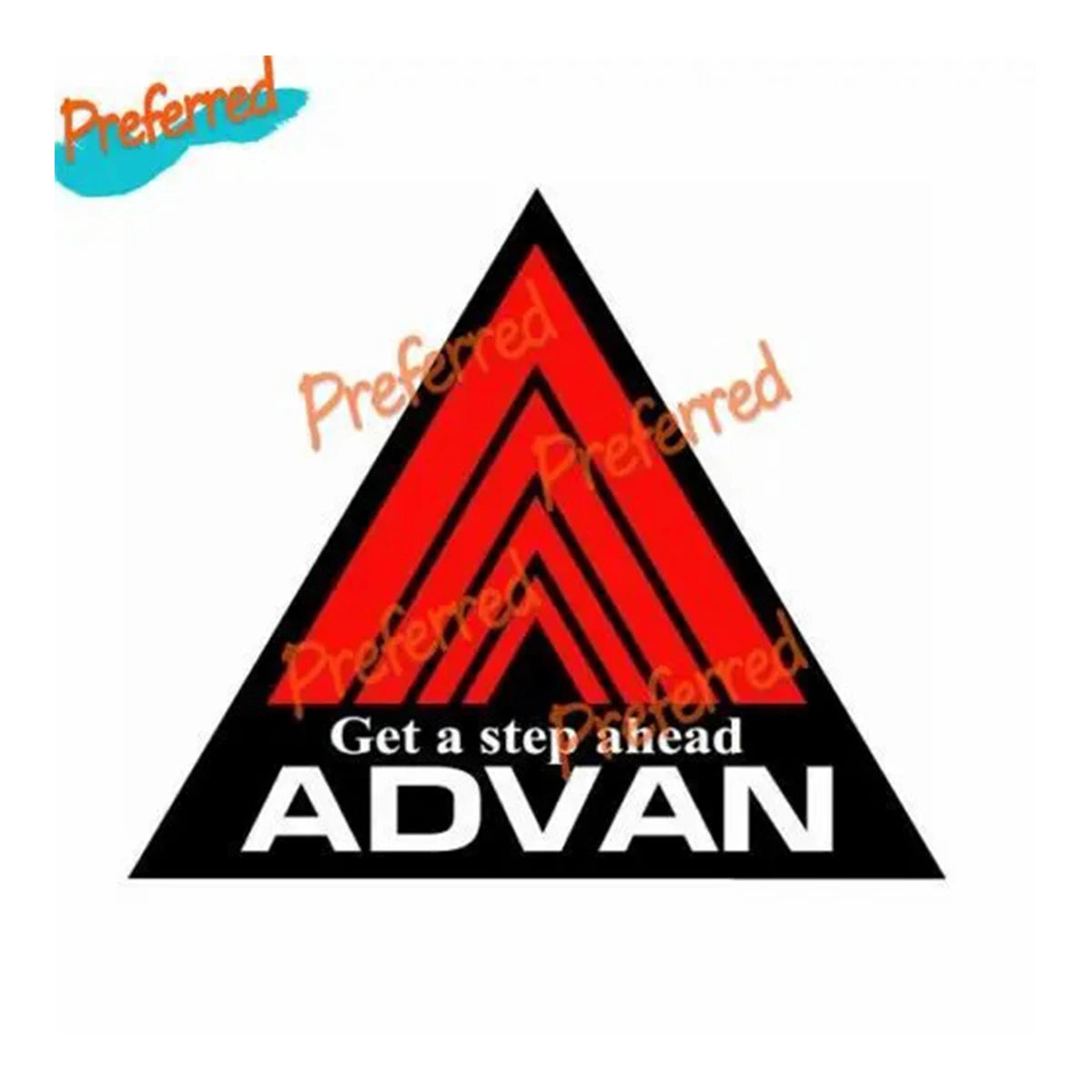 2x Advan Racing JDM Decal Stickers