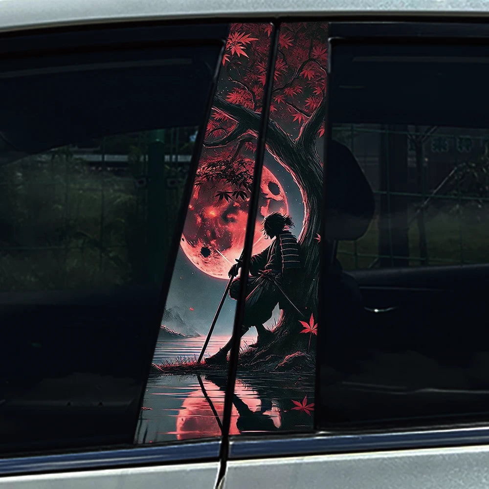 JDM Samurai Car B Pillar Sticker