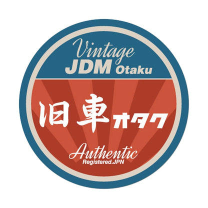 Vintage JDM Otaku Car Sticker