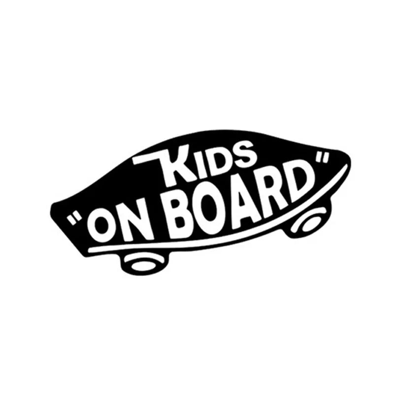 Kids On Board Car Sticker