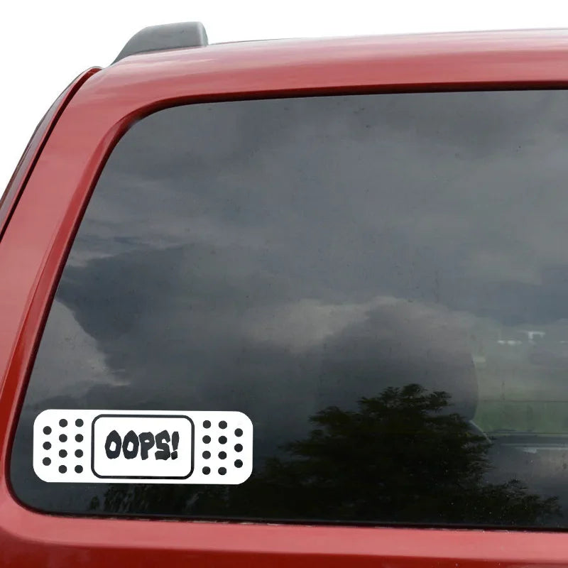 OOPS! BAND AID JDM Sticker