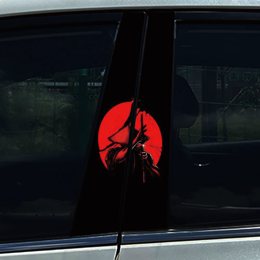 JDM Samurai Car B Pillar Sticker