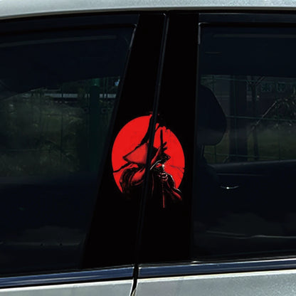 JDM Samurai Car B Pillar Sticker