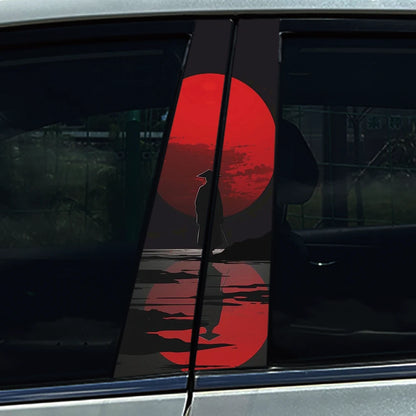 JDM Samurai Car B Pillar Sticker